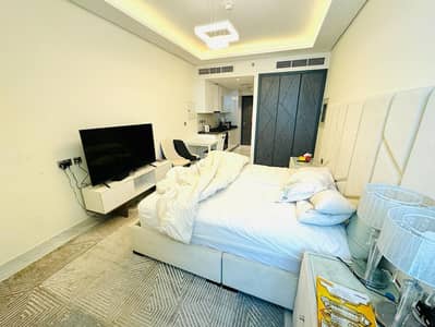 Studio for Rent in Arjan, Dubai - Chiller Free | Huge Layout | Pool Side Facing