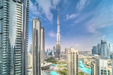 3 Bedroom Apartment for Sale in Downtown Dubai, Dubai - 5yr Payment plan | Burj Khalifa View | Furnished|