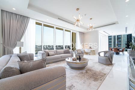 4 Bedroom Penthouse for Sale in Dubai Creek Harbour, Dubai - Luxurious Penthouse | Rare | Creek Tower View
