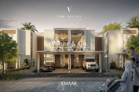 4 Bedroom Townhouse for Sale in The Valley, Dubai - Backing Park | Close To Pool | Single Row