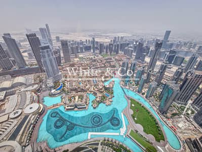 2 Bedroom Apartment for Sale in Downtown Dubai, Dubai - ABOVE 80TH FLOOR | VACANT | FOUNTAIN VIEW