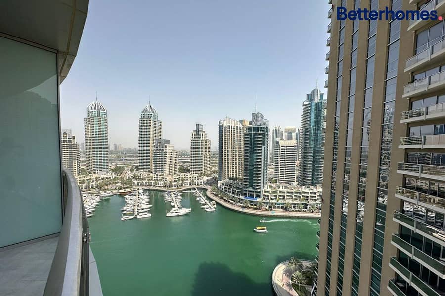 位于迪拜码头，滨海阳台公寓大楼 2 卧室的公寓 165000 AED - 8941175