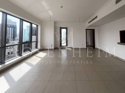 2 Bedroom Flat for Rent in Downtown Dubai, Dubai - High Floor |Vacant | Boulevard View |Large Balcony