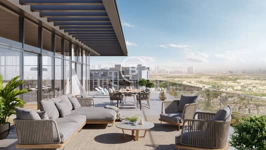 1 Bedroom Flat for Sale in Dubai Hills Estate, Dubai - Ellington House III - balcony view. jpg