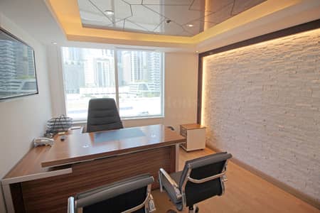 Office for Rent in Business Bay, Dubai - Amazing Fitted and Furnished Office | Vacant