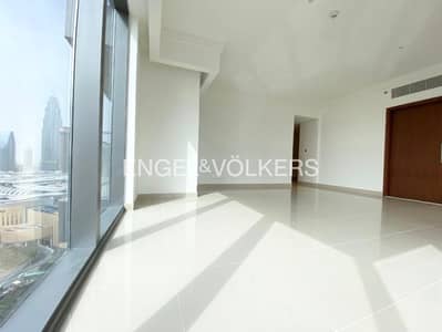 3 Bedroom Apartment for Rent in Downtown Dubai, Dubai - Unfurnished | High Floor | Vacant Unit