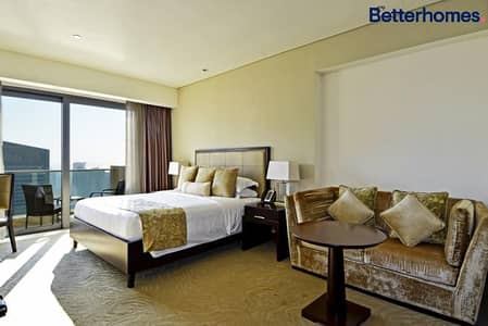 迪拜码头， 迪拜 单身公寓待租 - 位于迪拜码头，迪拜谦恭海滨酒店（购物中心酒店） 的公寓 115000 AED - 8941421