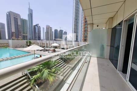 1 Bedroom Flat for Rent in Dubai Marina, Dubai - Ready to Move In | Cozy 1 Bed Apt | Pool View