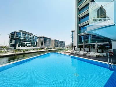 1 Bedroom Apartment for Rent in Al Raha Beach, Abu Dhabi - fully sea view  with canal view v luxry Apartment Absolute perfection in stunning location