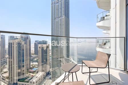 2 Bedroom Hotel Apartment for Rent in Dubai Creek Harbour, Dubai - Fully Furnished | Luxury | Straight Layout