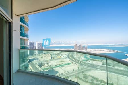 3 Bedroom Flat for Sale in Al Reem Island, Abu Dhabi - Enchanting Sea View | Great Unit | High Floor