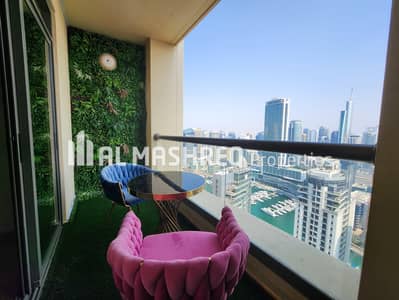 2 Bedroom Flat for Sale in Jumeirah Beach Residence (JBR), Dubai - Huge Layout | Full Marina View | Very High Floor