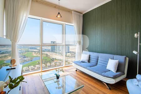 فلیٹ 1 غرفة نوم للايجار في داماك هيلز، دبي - شقة في برج كارسون C،كارسون - ذا درايف،داماك هيلز 1 غرفة 70000 درهم - 8942771