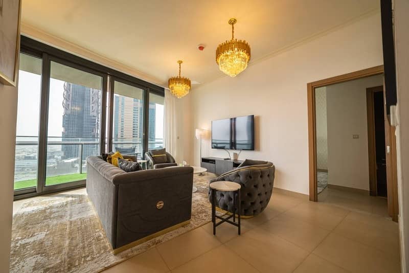 位于迪拜市中心，景观高塔，景观2号高塔 1 卧室的公寓 160000 AED - 8939290