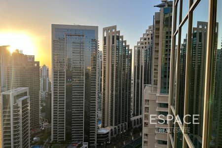 1 Bedroom Flat for Rent in Downtown Dubai, Dubai - Burj View | Available Now | Large 1BR
