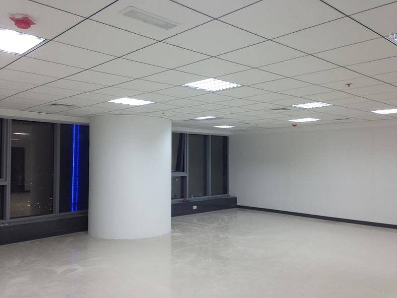 Spacious | Fully Fitted-Unfurnished Office Space For Rent in Platinum Tower
