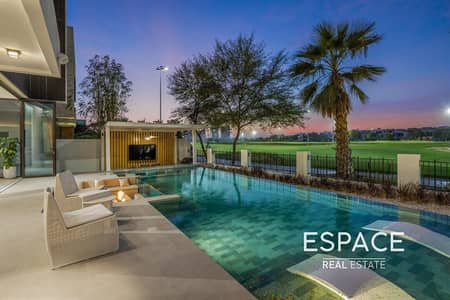 5 Bedroom Villa for Sale in DAMAC Hills, Dubai - Golf Course View - 5 Bedrooms - Luxury Living