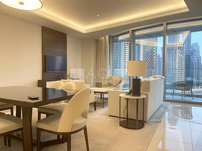2 Bedroom Apartment for Rent in Downtown Dubai, Dubai - Prime Location l Burj Khalifa View l Furnished