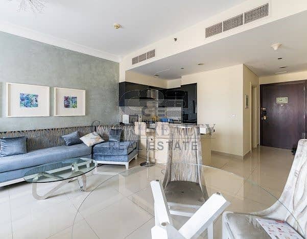 位于迪拜市中心，招牌酒店式公寓 1 卧室的公寓 1875000 AED - 8943524