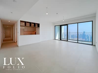 3 Bedroom Apartment for Rent in Za'abeel, Dubai - 60+ Floor ~ Unique layout ~ Burj Khalifa view