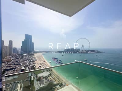 3 Bedroom Apartment for Rent in Jumeirah Beach Residence (JBR), Dubai - PRIVATE BEACH ACCESS  | 3BR EN-SUITE| AIN VIEW