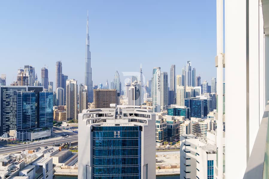 Burj khalifa view | High floor | Ready to Move in