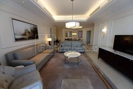 3 Bedroom Apartment for Rent in Downtown Dubai, Dubai - Fully furnished | High Floor | 3 bed + maid