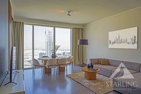 شقة 3 غرف نوم للايجار في مرسى خور دبي، دبي - شقة في برج كريك جيت 1،بوابة الخور،مرسى خور دبي 3 غرف 250000 درهم - 8944324