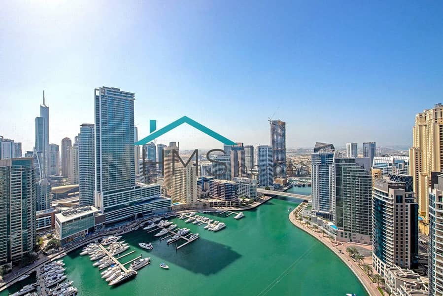 HMS Homes are pleased to exclusively offer for sale this fantastic three bedroom plus maids apartment in Paloma Tower, Marina Promenade. (contd. . . )