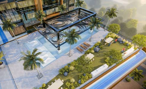 2 Cпальни Апартамент Продажа в Джумейра Вилладж Трайангл (ДЖВТ), Дубай - Seslia pool 2. png