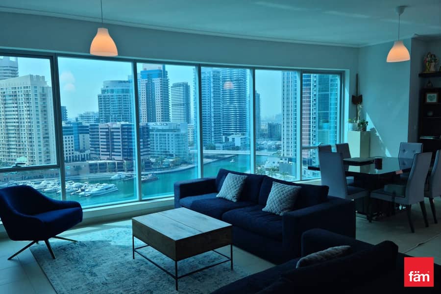 位于迪拜码头，滨海长廊公寓，帕洛玛大厦 2 卧室的公寓 190000 AED - 8944466