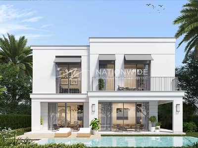 5 Bedroom Villa for Sale in Ramhan Island, Abu Dhabi - Spark⚡|Full Sea View|Close To Marina |Invest Now!