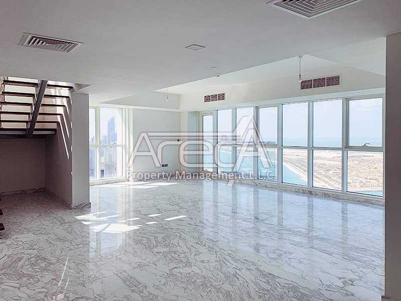Brand New 4 Bed ! Panoramic Sea View with Exquisite,  Corniche Abu Dhabi