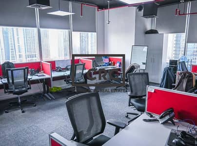 Office for Sale in Jumeirah Lake Towers (JLT), Dubai - Fully Fitted| Vacant| High Floor