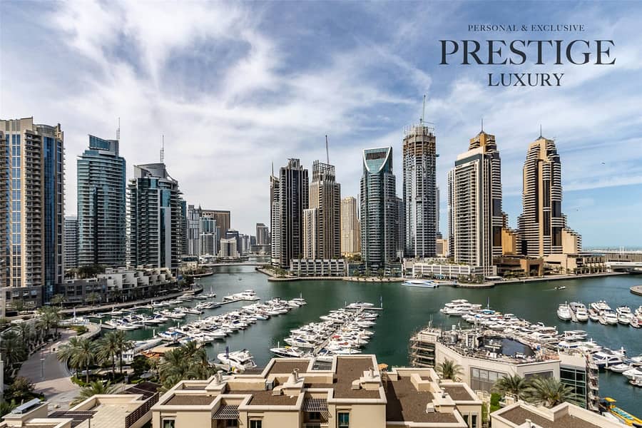 位于迪拜码头，迪拜滨海大厦（怡玛6号大厦），阿尔法罗兹大厦 3 卧室的公寓 6500000 AED - 8892435