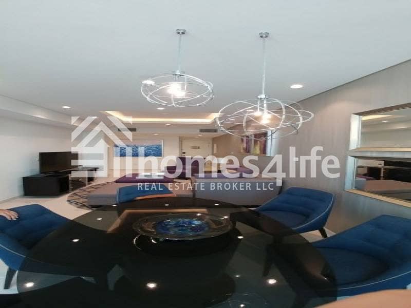 Gorgeous 3 BR Available in Damac Distinction for Rent with Full Burj Khalifa view