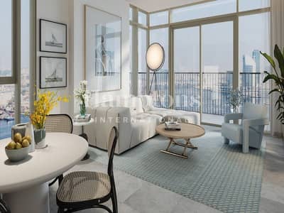 2 Bedroom Apartment for Sale in Dubai Creek Harbour, Dubai - Full Creek View | Genuine Resale | Mid Floor