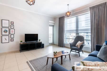 1 Bedroom Apartment for Rent in Downtown Dubai, Dubai - Luxury Furniture | Vacant | Podium Level