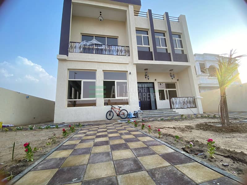 Villa for sale | Brand New | 2 Floors |  5BR | 6 BTH | Big Hall | Surrounded by Unique Themed Park