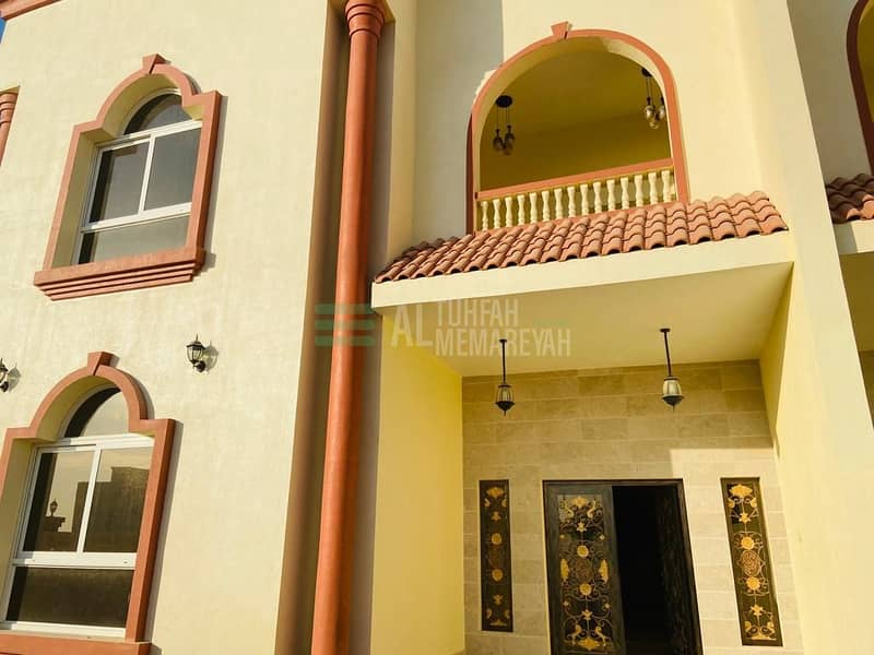 For sale two attached villas in Sharjah, Al Hoshi area