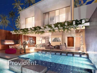 4 Bedroom Villa for Sale in The World Islands, Dubai - Waterfront Villa | Private Beach Access | Modern