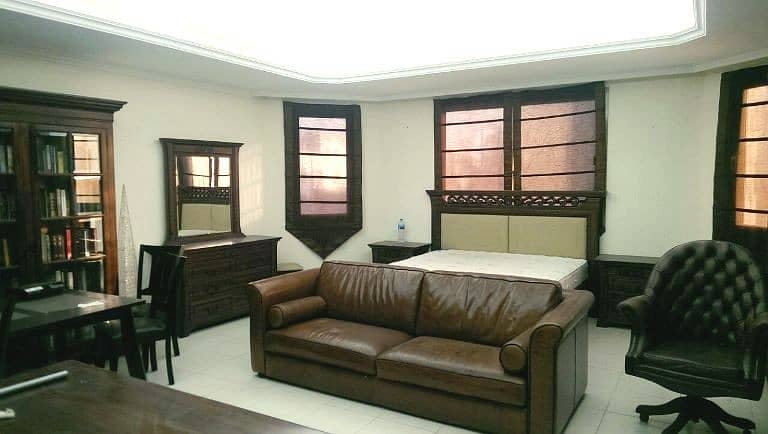 ONLY 3,900! 1ST CLASS FULLY FURNISHED STUDIO IN MUSHRIF NEAR COMPANY PEPSI COLA