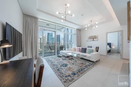 فلیٹ 1 غرفة نوم للايجار في أبراج بحيرات الجميرا، دبي - شقة في بانيان تري ريزيدنسز،أبراج بحيرات الجميرا 1 غرفة 155000 درهم - 8947697