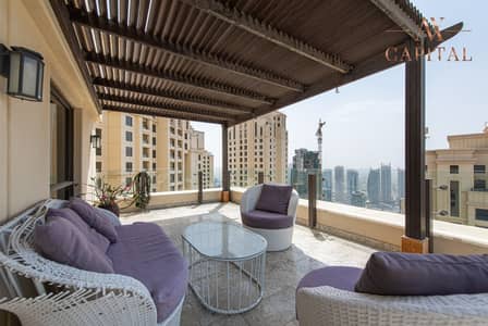 1 Bedroom Apartment for Sale in Jumeirah Beach Residence (JBR), Dubai - Largest unit | Spectacular Terrace | Sea view