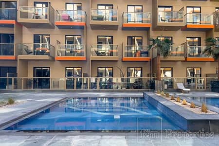 2 Bedroom Flat for Rent in Jumeirah Village Circle (JVC), Dubai - Fully Furnished | Pool View | Ready to Move