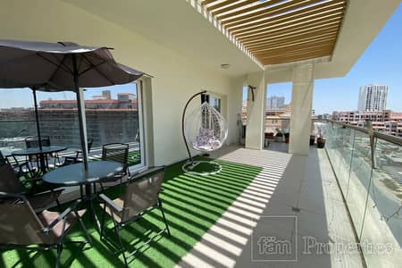 3 Bedroom Flat for Sale in Jumeirah Village Circle (JVC), Dubai - Luxury 3BR+Maid's | Balcony View