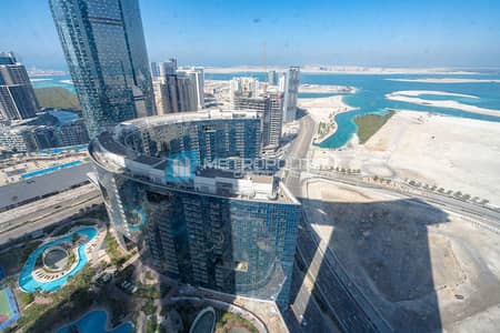3 Bedroom Apartment for Sale in Al Reem Island, Abu Dhabi - Stunning Sea View | 3BR+M | Study Room | Rented