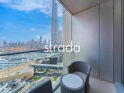 1 Bedroom Hotel Apartment for Sale in Downtown Dubai, Dubai - Vacant | Fully Furnished | Full Burj View