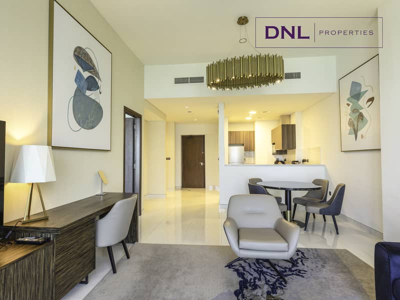位于迪拜媒体城，迪拜阿瓦尼棕景套房酒店 1 卧室的公寓 155000 AED - 8948362