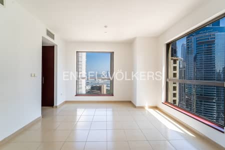 1 Bedroom Apartment for Rent in Jumeirah Beach Residence (JBR), Dubai - High Floor | Upgraded | Marina and Sea View